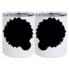 10 oz. White Stainless Steel Short Tumbler Thumbnail