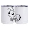 10 oz. White Stainless Steel Short Tumbler Thumbnail