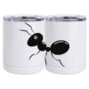 10 oz. White Stainless Steel Short Tumbler Thumbnail