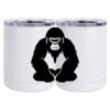 10 oz. White Stainless Steel Short Tumbler Thumbnail