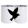10 oz. White Stainless Steel Short Tumbler Thumbnail