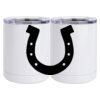 10 oz. White Stainless Steel Short Tumbler Thumbnail