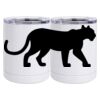 10 oz. White Stainless Steel Short Tumbler Thumbnail