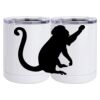10 oz. White Stainless Steel Short Tumbler Thumbnail