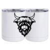 10 oz. White Stainless Steel Short Tumbler Thumbnail