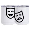10 oz. White Stainless Steel Short Tumbler Thumbnail