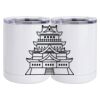 10 oz. White Stainless Steel Short Tumbler Thumbnail