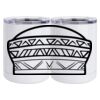 10 oz. White Stainless Steel Short Tumbler Thumbnail