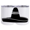 10 oz. White Stainless Steel Short Tumbler Thumbnail