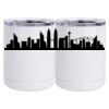 10 oz. White Stainless Steel Short Tumbler Thumbnail