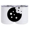 10 oz. White Stainless Steel Short Tumbler Thumbnail