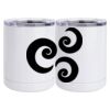 10 oz. White Stainless Steel Short Tumbler Thumbnail
