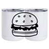 10 oz. White Stainless Steel Short Tumbler Thumbnail