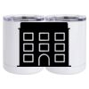 10 oz. White Stainless Steel Short Tumbler Thumbnail