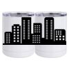 10 oz. White Stainless Steel Short Tumbler Thumbnail