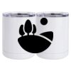 10 oz. White Stainless Steel Short Tumbler Thumbnail