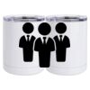 10 oz. White Stainless Steel Short Tumbler Thumbnail