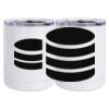 10 oz. White Stainless Steel Short Tumbler Thumbnail