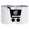 10 oz. White Stainless Steel Short Tumbler Thumbnail