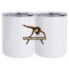 10 oz. White Stainless Steel Short Tumbler Thumbnail