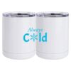 10 oz. White Stainless Steel Short Tumbler Thumbnail
