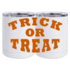 10 oz. White Stainless Steel Short Tumbler Thumbnail