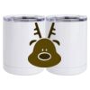 10 oz. White Stainless Steel Short Tumbler Thumbnail