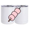 10 oz. White Stainless Steel Short Tumbler Thumbnail
