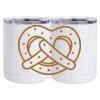 10 oz. White Stainless Steel Short Tumbler Thumbnail