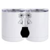 10 oz. White Stainless Steel Short Tumbler Thumbnail