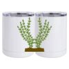 10 oz. White Stainless Steel Short Tumbler Thumbnail