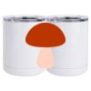 10 oz. White Stainless Steel Short Tumbler Thumbnail