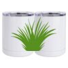 10 oz. White Stainless Steel Short Tumbler Thumbnail