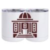 10 oz. White Stainless Steel Short Tumbler Thumbnail
