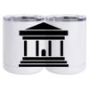 10 oz. White Stainless Steel Short Tumbler Thumbnail
