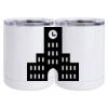 10 oz. White Stainless Steel Short Tumbler Thumbnail