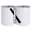 10 oz. White Stainless Steel Short Tumbler Thumbnail