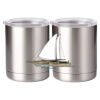 10 oz. Silver Stainless Steel Short Tumbler Thumbnail