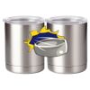 10 oz. Silver Stainless Steel Short Tumbler Thumbnail