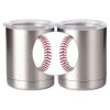 10 oz. Silver Stainless Steel Short Tumbler Thumbnail