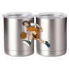 10 oz. Silver Stainless Steel Short Tumbler Thumbnail