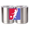 10 oz. Silver Stainless Steel Short Tumbler Thumbnail