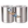 10 oz. Silver Stainless Steel Short Tumbler Thumbnail