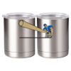 10 oz. Silver Stainless Steel Short Tumbler Thumbnail