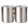 10 oz. Silver Stainless Steel Short Tumbler Thumbnail