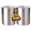 10 oz. Silver Stainless Steel Short Tumbler Thumbnail