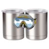 10 oz. Silver Stainless Steel Short Tumbler Thumbnail