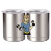 10 oz. Silver Stainless Steel Short Tumbler Thumbnail
