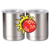 10 oz. Silver Stainless Steel Short Tumbler Thumbnail