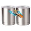 10 oz. Silver Stainless Steel Short Tumbler Thumbnail